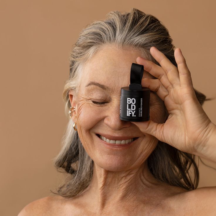 BOLDIFY  Hairline Density Filler Powder – Covers Grey Roots & Bald Spots Instantly (10gm)